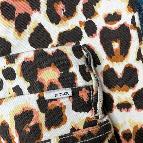 Mother High Waisted Touch Of the Tiger Fray Jeans - Picture 7 of 10